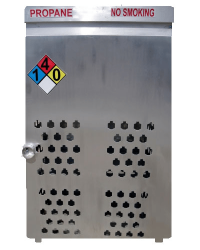 Aluminum Gas Cage 18 Count